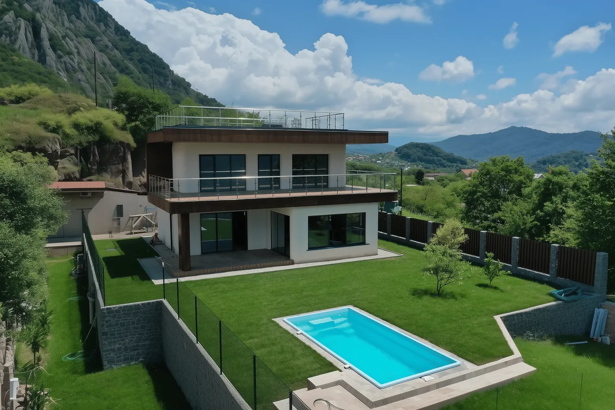 Композитный бассейн Laguna 6 — визуализация в Калининграде