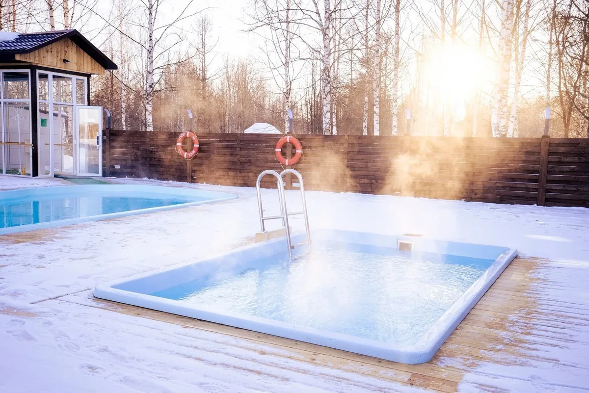 Композитный бассейн Laguna 4 — установка в Калининграде