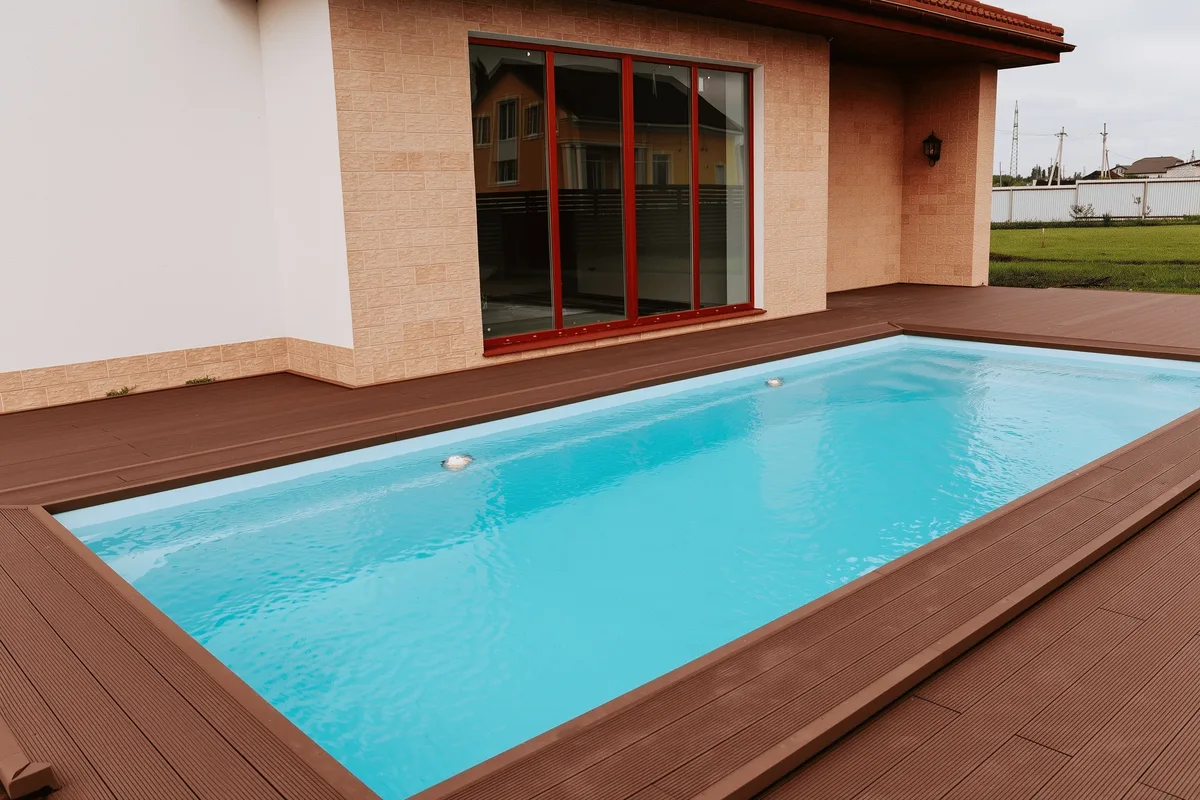 Композитный бассейн Laguna 8 — вид сверху в Калининграде