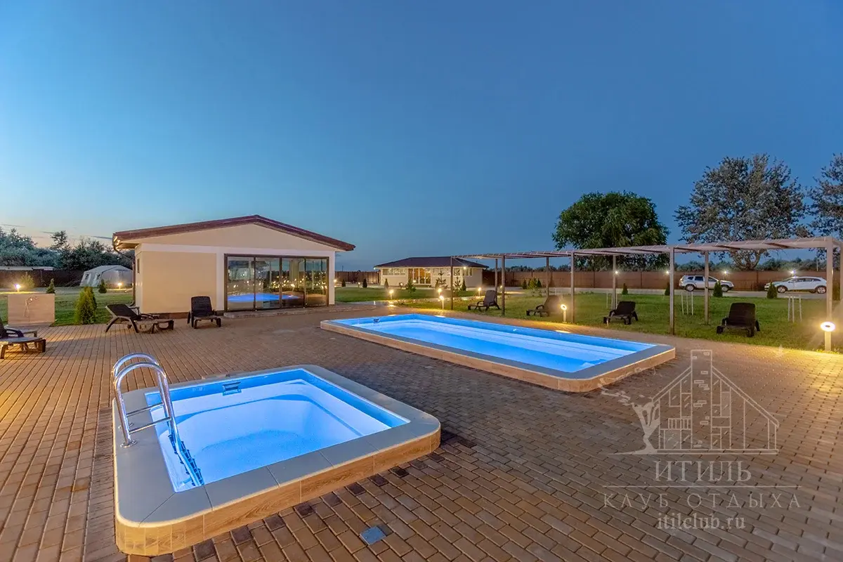 Композитная купель Laguna 3 — установка в Калининграде